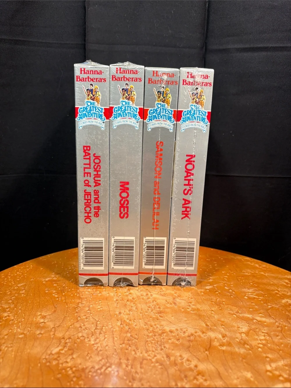 VTG Hanna-Barbera Bible Stories Sealed VHS Lot of 4 - Brand New!